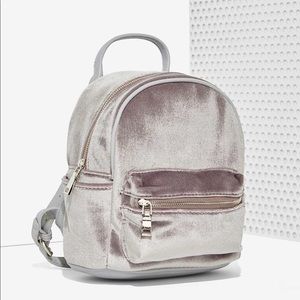 Nasty Gal ✨VELVET Margot mini backpack